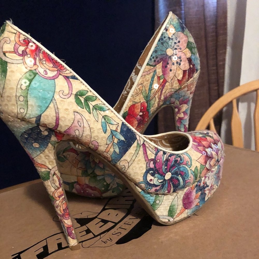 Sequin shoes!